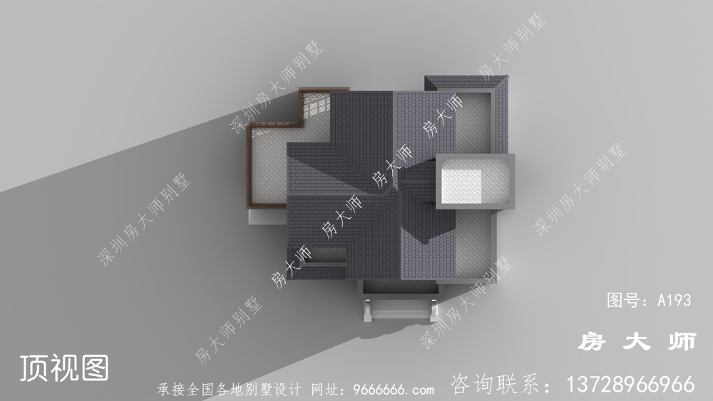 实用上档次的新中式别墅设计图