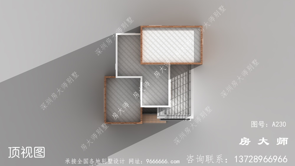 最新现代风格农村别墅设计效果图