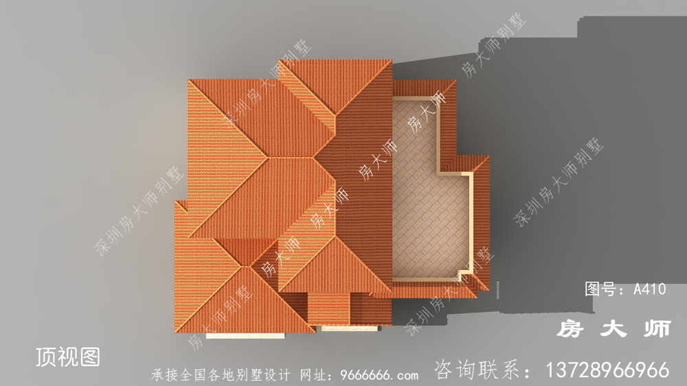 独特欧式风格农村自建房设计效果图