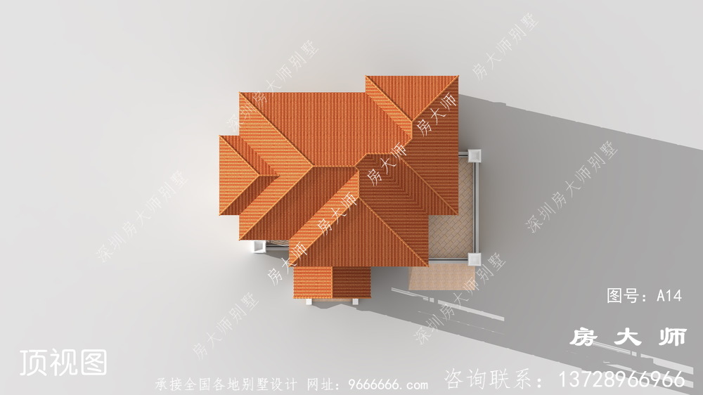 最新农村新欧式三楼别墅住宅设计图