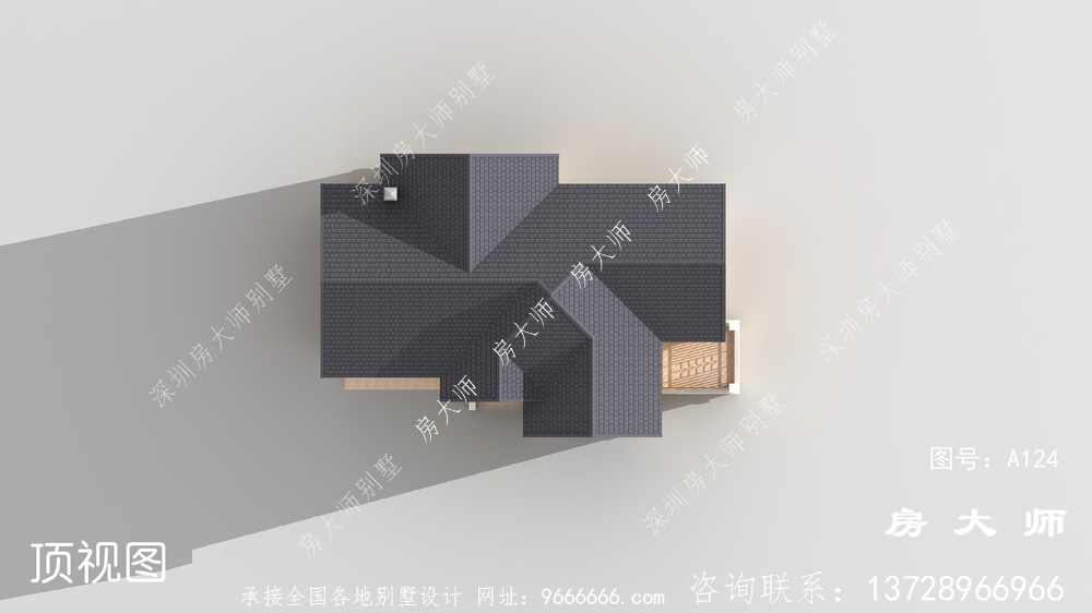 农村經典三层农村自建别墅设计图纸整套