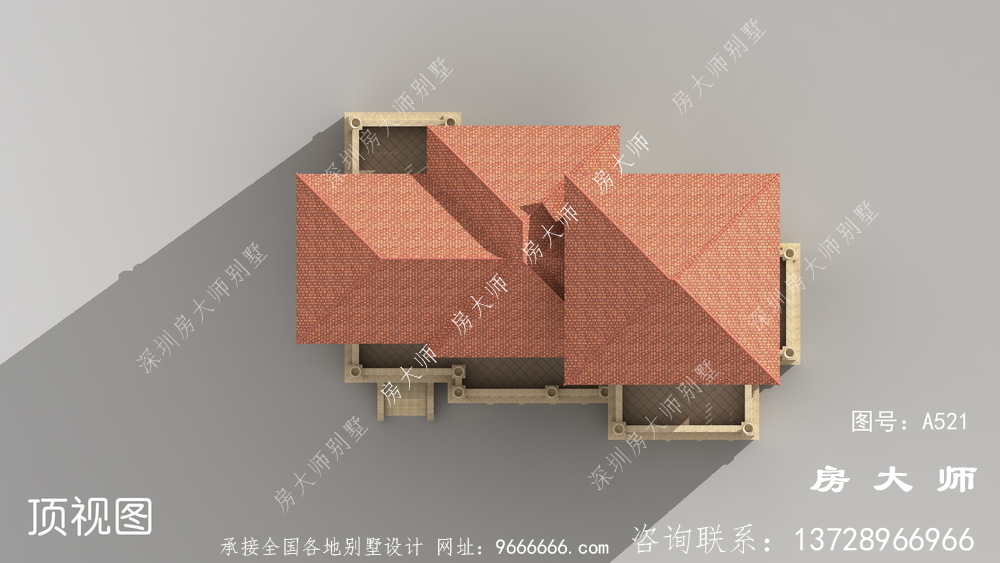 体面又气派的三层欧式风格别墅效果图