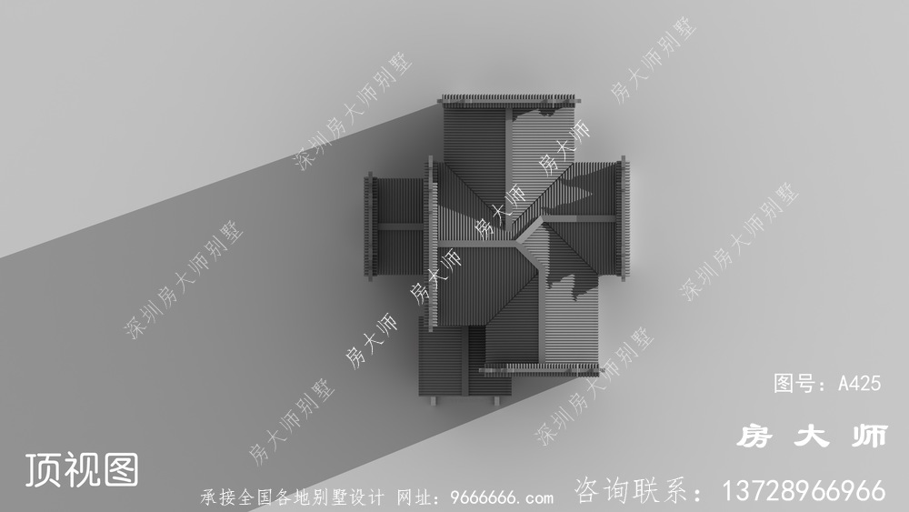 外观经典大气的中式自建房，是大众最喜欢的风格