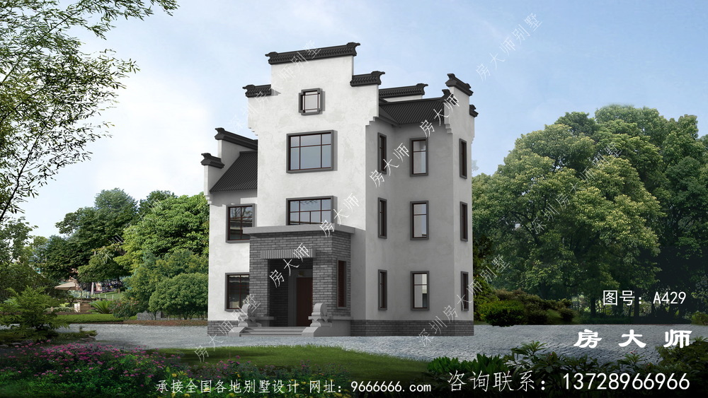 中式乡村自建房耐看又实用，经典永流传