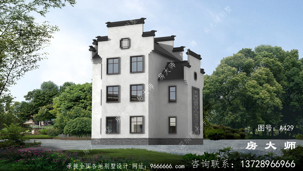 中式乡村自建房耐看又实用，经典永流传