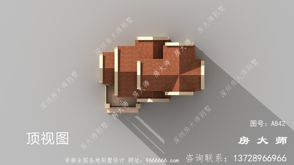 颜值高布局赞的英式风格别墅建筑设计图