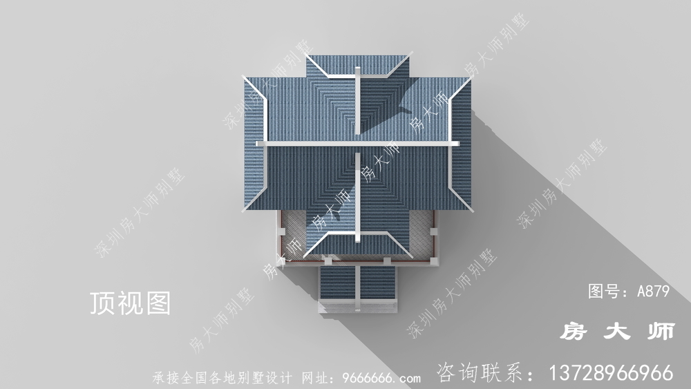  适合农村自建的新中式别墅设计图纸