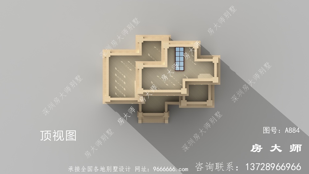 实用造价低的法式风格农村自建别墅