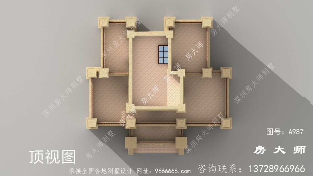 人人都夸好的欧式风格七层别墅设计图