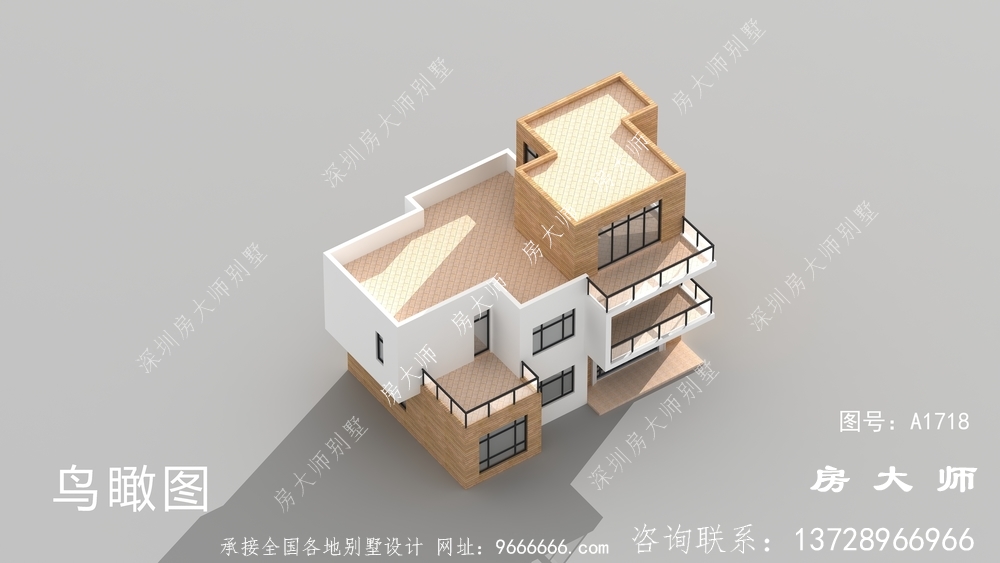 不可错过的现代风格别墅户型图