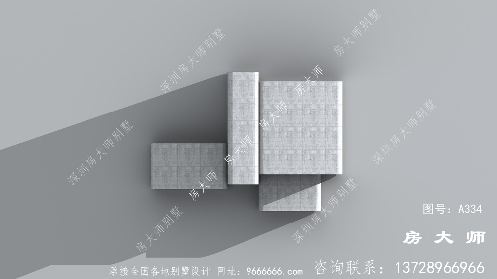 最具创意现代风格二层别墅设计图纸及效果图