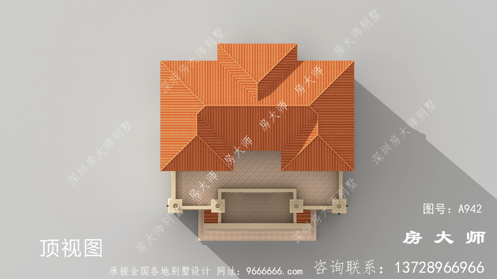 意大利风格别墅施工图纸及效果图