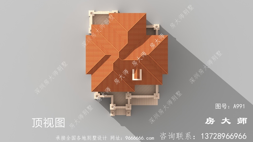 新式意大利风格别墅设计效果图