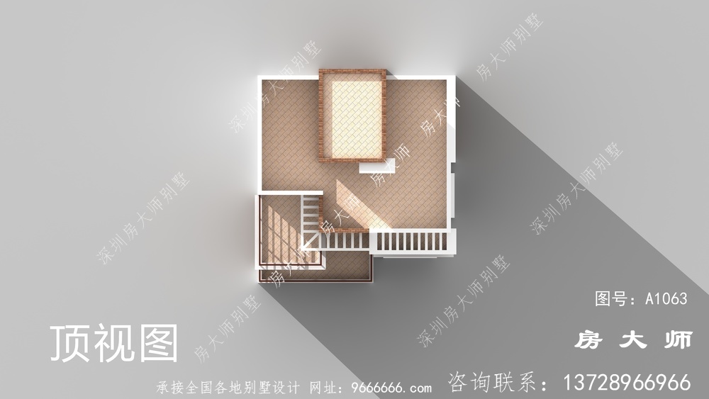 现代简约风格的农村别墅效果图