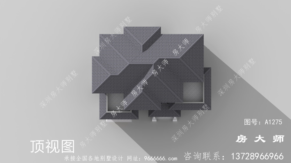 三层别墅房屋设计图，一栋合适乡村的独栋别墅