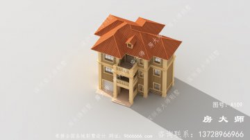 法式风格独栋别墅，建栋享用一生