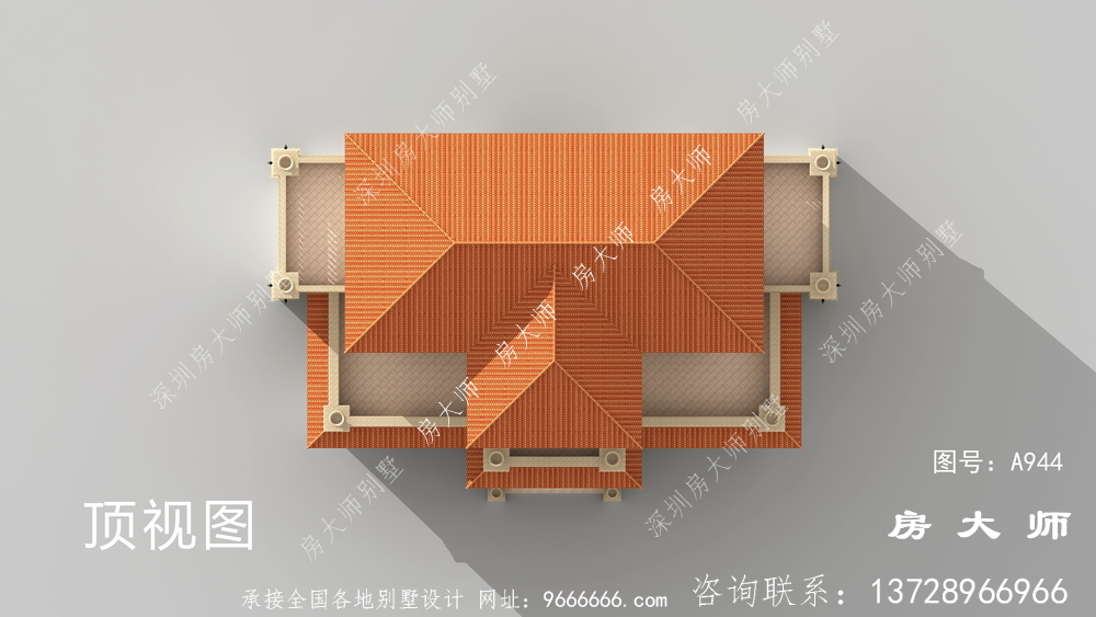 漂亮体面的意大利风格别墅施工图纸