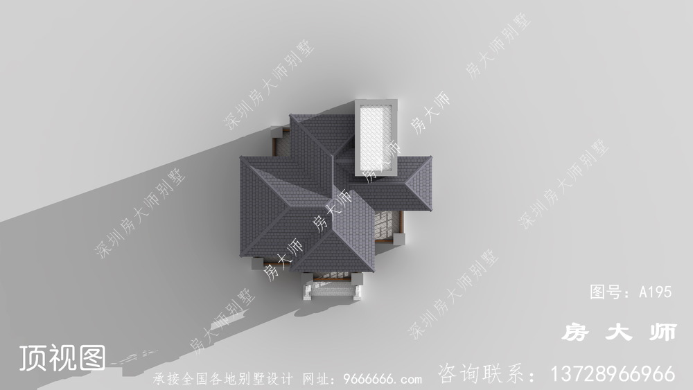 三层中式建筑设计图纸，全套图纸和效果图。