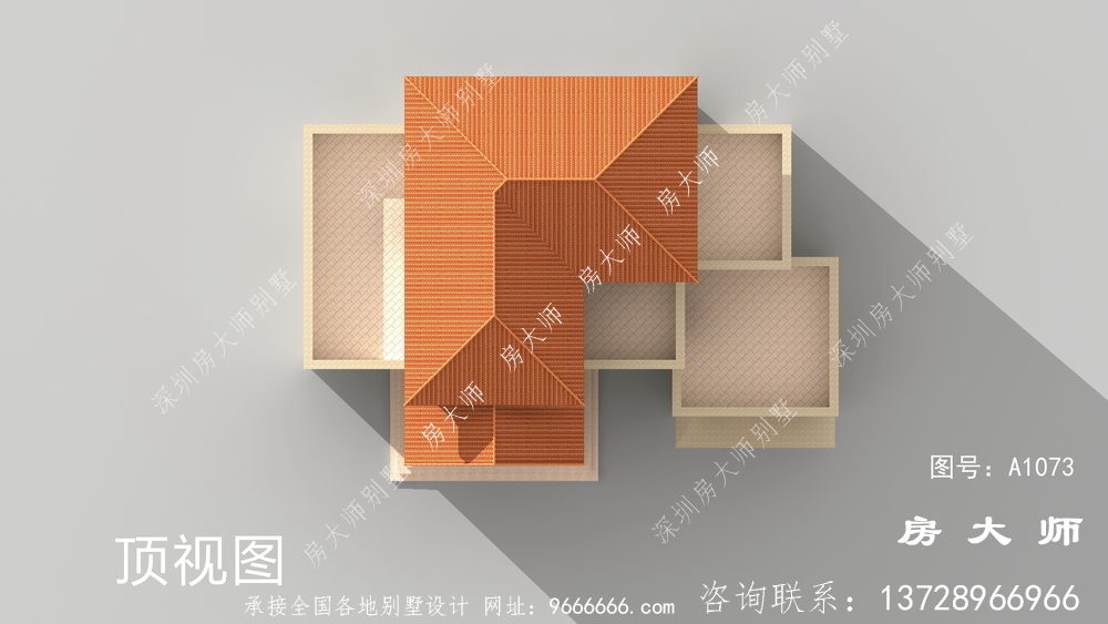 高档欧式三层复式别墅设计图纸及效果图大全