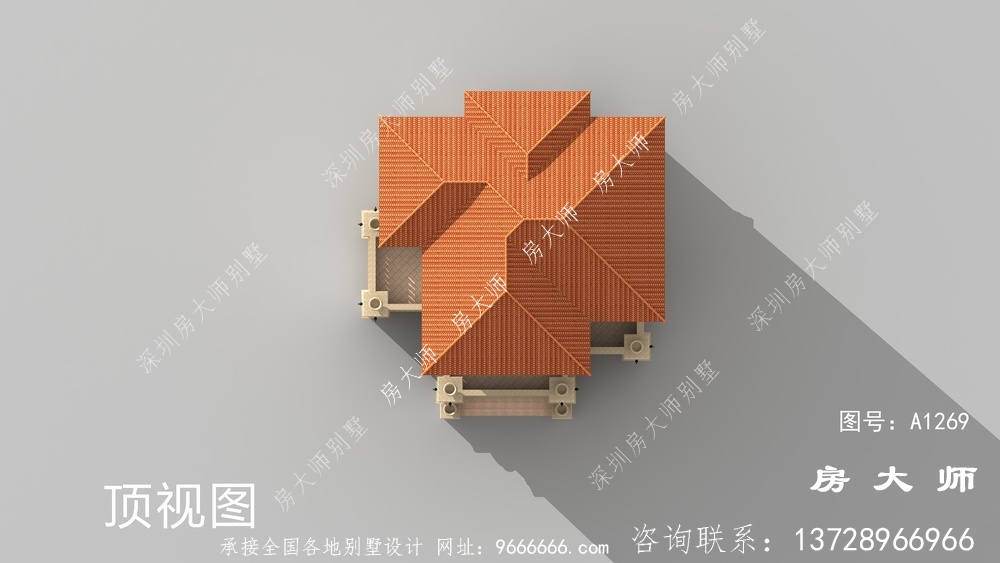 最新气派意大利风格别墅外观图片