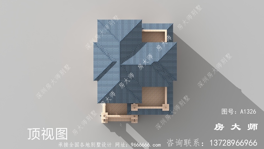 高端大气的意大利风格别墅效果图