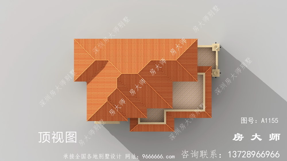 欧式风格农村别墅设计效果图