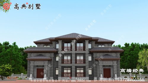 玉树藏族自治州农村自建房3层设计图