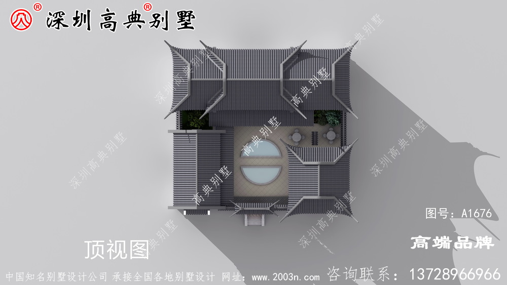 新农村别墅设计图，简洁大方，风格独特