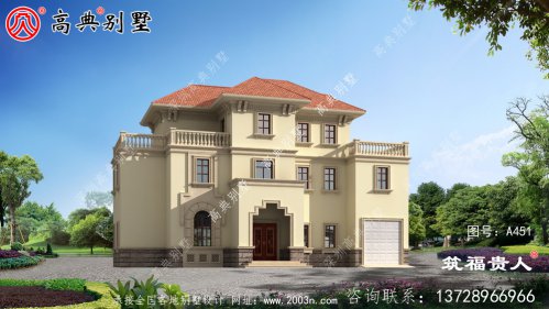 经济实用的三层自建住宅设计图，小面积完美户型