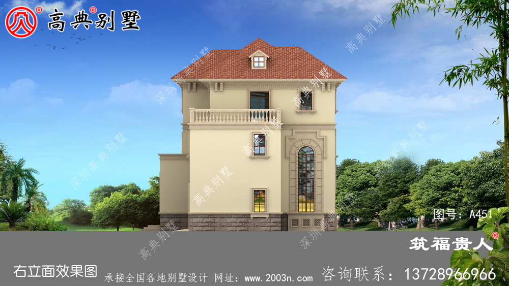 经济实用的三层自建住宅设计图，小面积完美户型