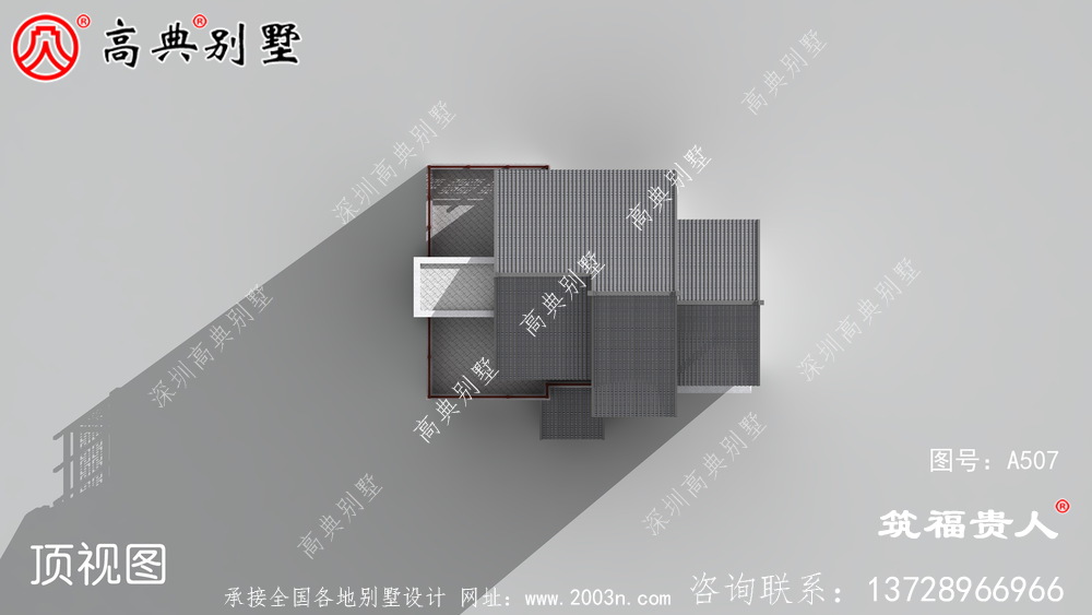 极高人气值的三层房子设计图，欧式小洋房