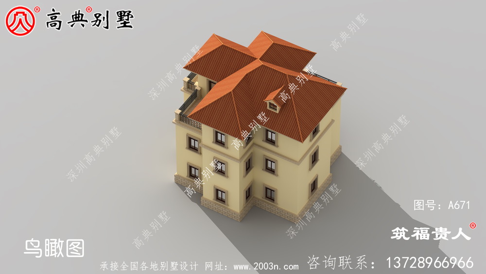 房子设计图，农村自建三层住宅图纸