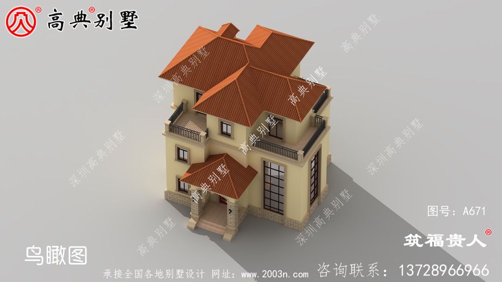 房子设计图，农村自建三层住宅图纸