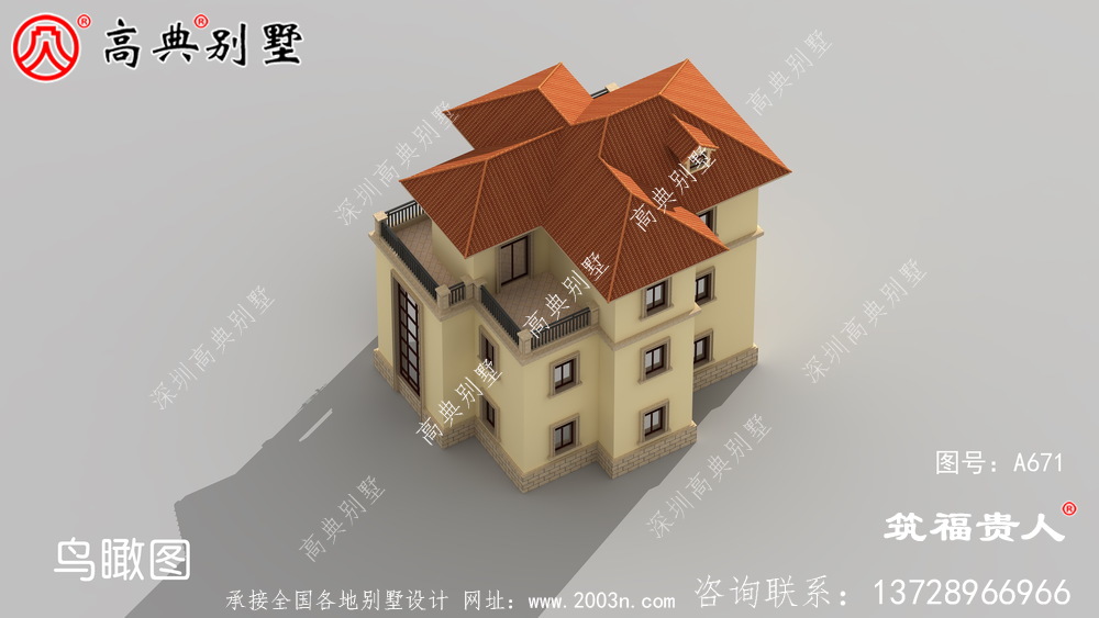 房子设计图，农村自建三层住宅图纸