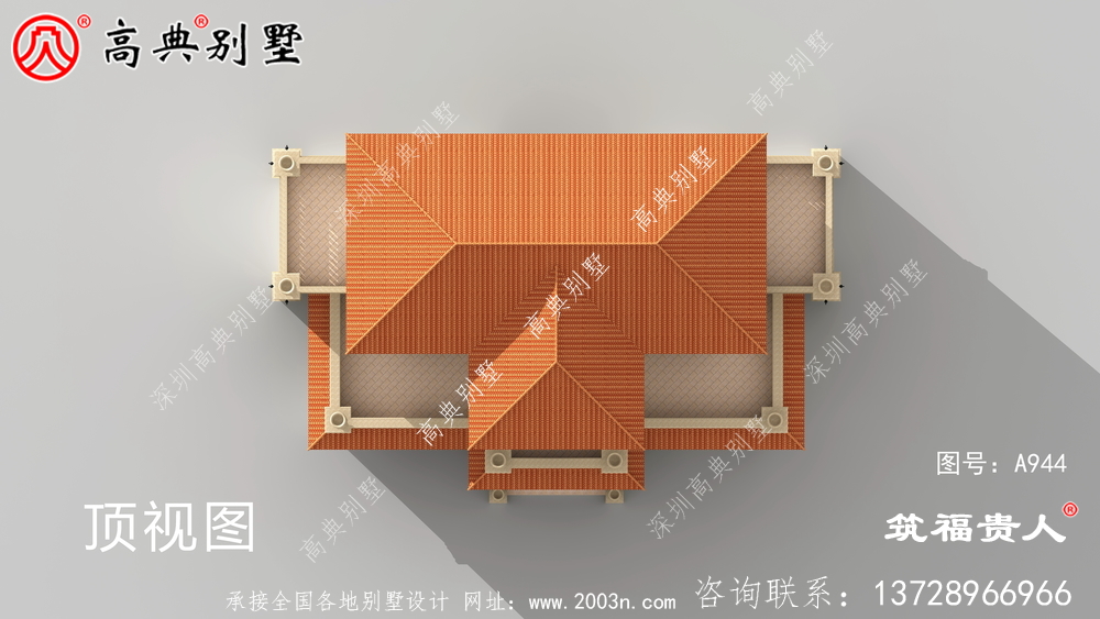 非常漂亮的欧式风格自建别墅设计图