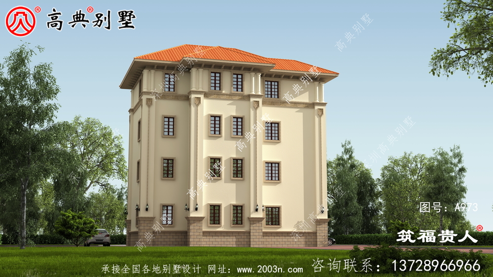 四层自建住宅设计图纸质量上乘，是住宅的首选。