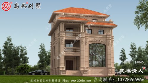 新型文化石材实用美观住宅设计