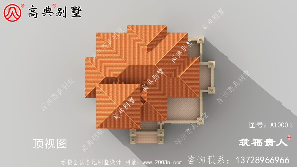 欧式三层房子设计图,高端大气外观