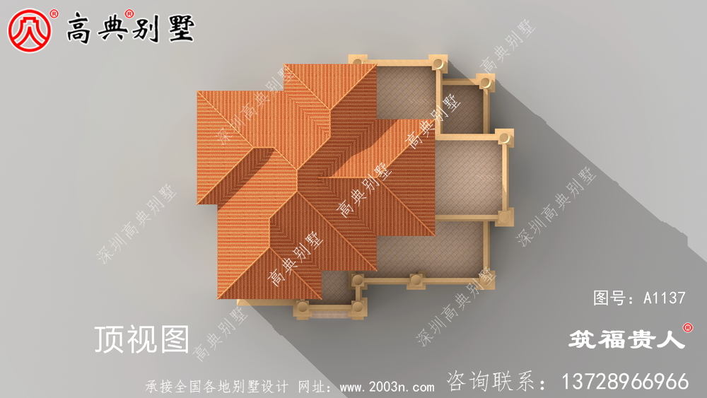 經典房型四层别墅图纸