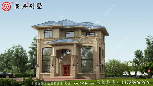 意大利风格自建三层房子设计图纸