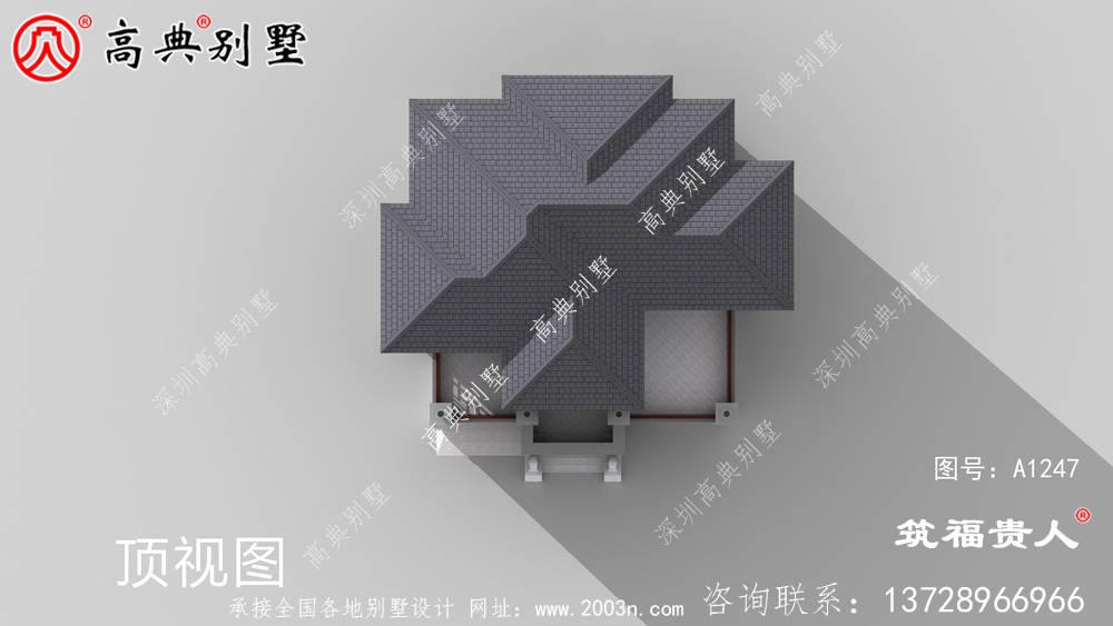 三层实用的新型住宅有车库设计图