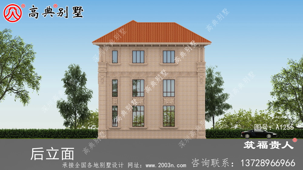 古典户型农村房屋建设工程图纸