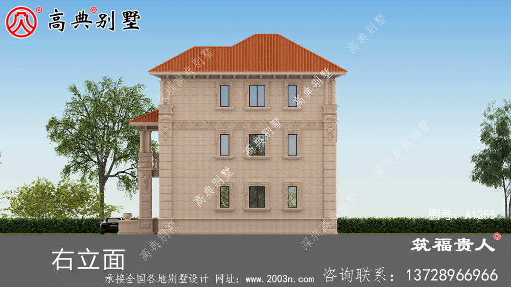 古典户型农村房屋建设工程图纸