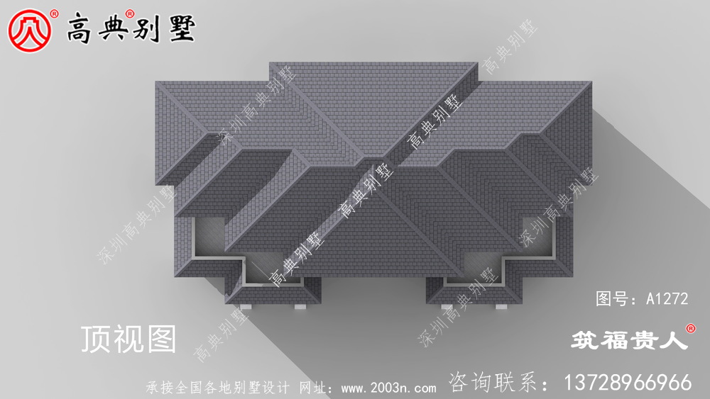 精典新中式三层自建房子设计图纸，美观大方好用