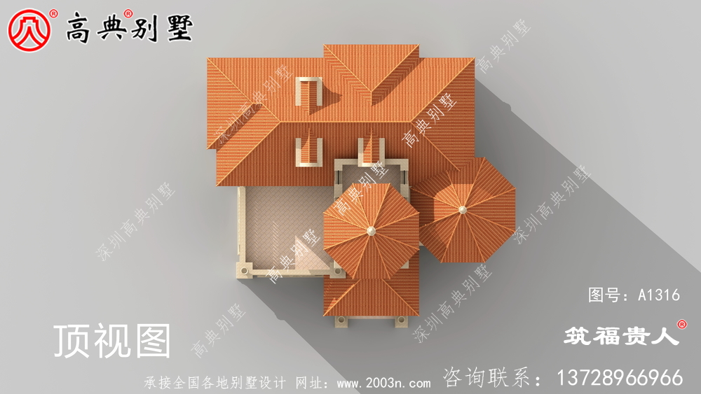 豪华房子设计图精致、经济实用