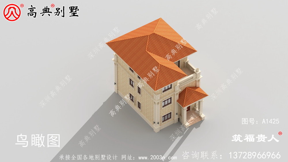 欧式古典住房设计图