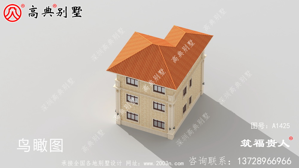 欧式古典住房设计图