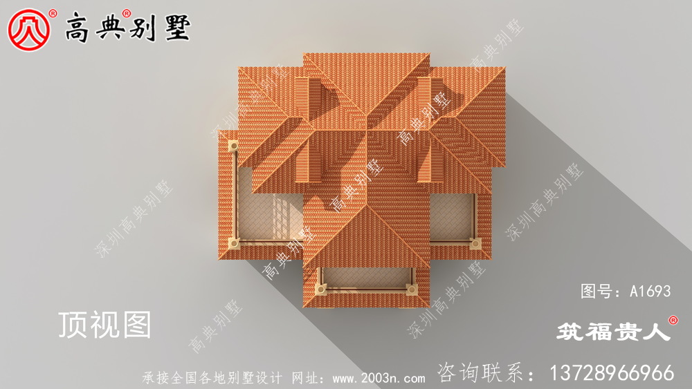 意大利风格四层房子设计