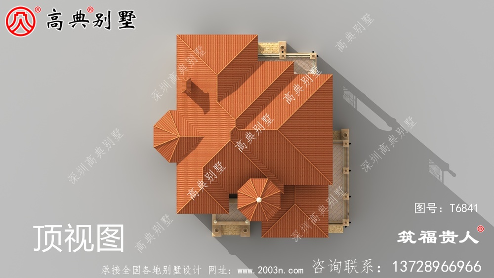 最新款豪华大气三层房子图片