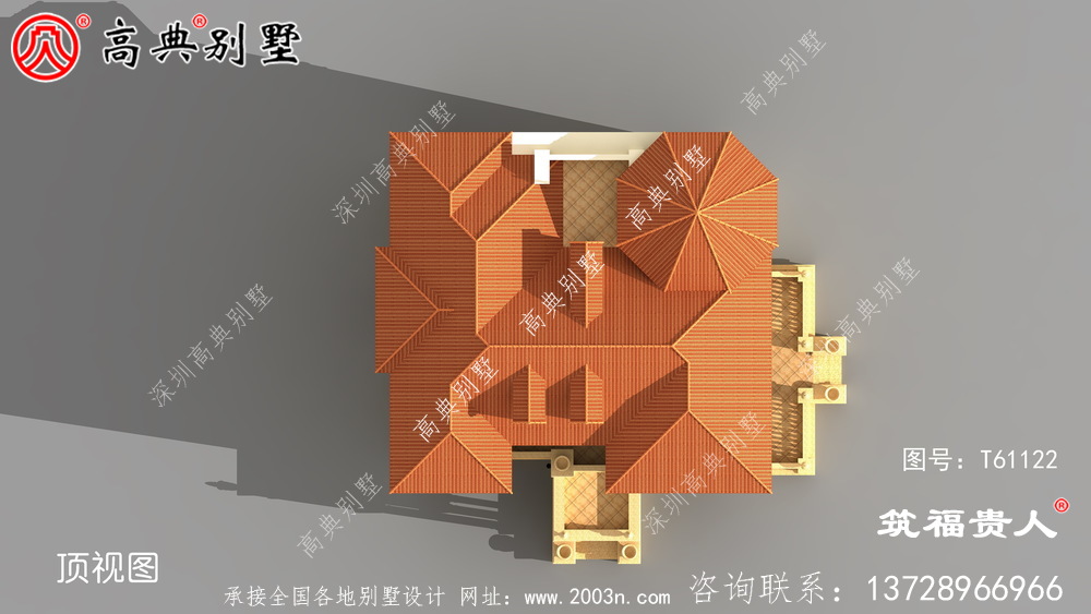 欧式别墅设计效果图